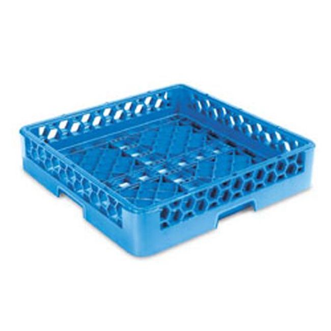 Carlisle Rb14 Opticlean Polypropylene Blue Open Bowl Rack, 19.88 X 19.88 X 4 In