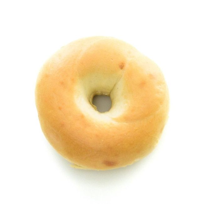 La Francaise Plain Sliced Bagel, 99 G -- 50 Per Case
