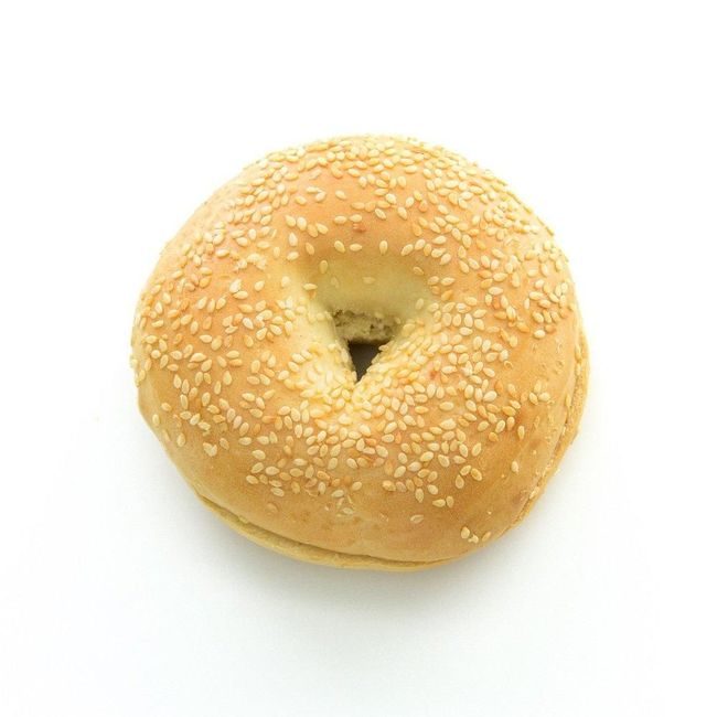 La Francaise Sesame Sliced Bagel, 99 G -- 50 Per Case