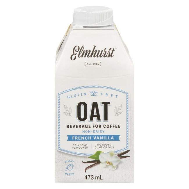 Elmhurst 1925 French Vanilla Oat Creamer, 473 Ml -- 6 Per Case