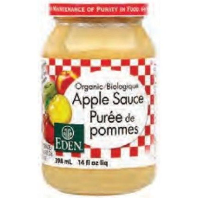 Eden Organic Apple Sauce, 398 Ml -- 12 Per Case
