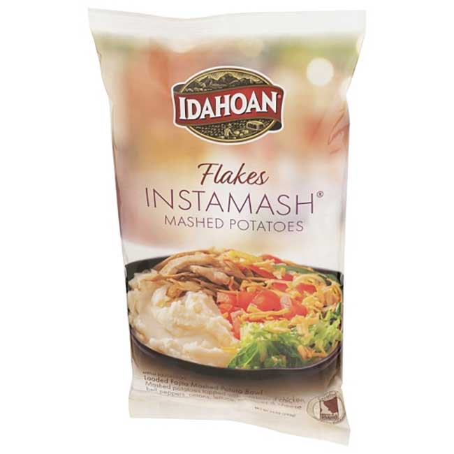Idahoan Flakes Instamash Mashed Potatoes Mix, 28 Oz -- 12 Per Case