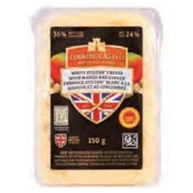Coombe Castle White Stilton Cheese With Blueberries, 150 G -- 12 Per Case