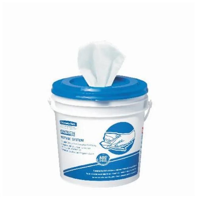 Wypall Criticalclean Wettask Wiper For Bleach And Sanitizers, 140 Sheets -- 6 Per Case