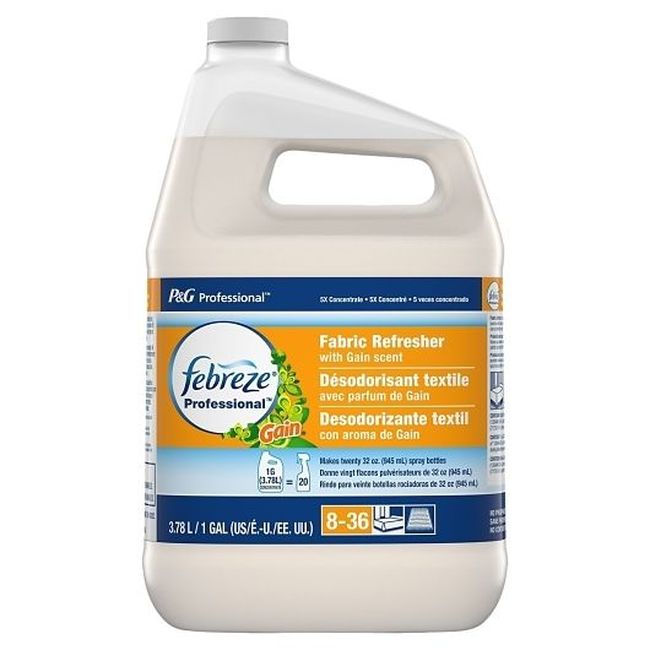 Febreze Professional Fabric Refresher With Gain Scent, 3.79 L -- 2 Per Case
