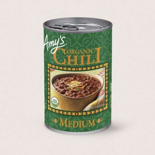 Amy's Organic Medium Chili -- 12 Per Case