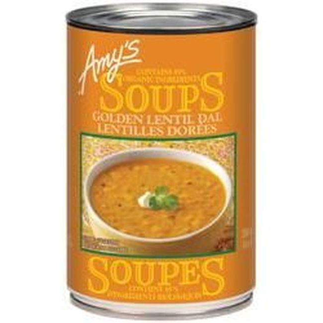 Amy's Indian Golden Lentil Soup, 398 Ml -- 12 Per Case
