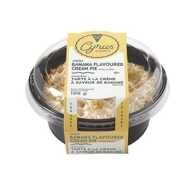 Cyrus O'leary's Mini Banana Cream Pie, 7 Oz -- 16 Per Case