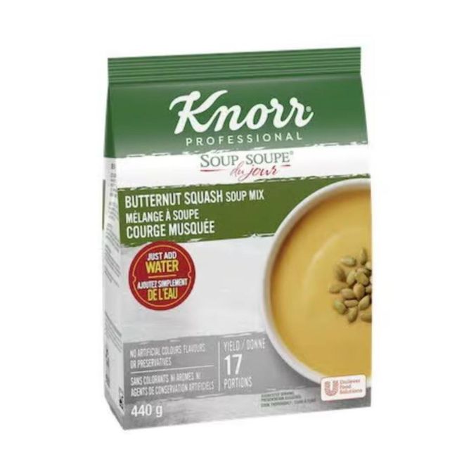 Knorr Professional Butternut Squash Soup Du Jour, 440 G -- 4 Per Case