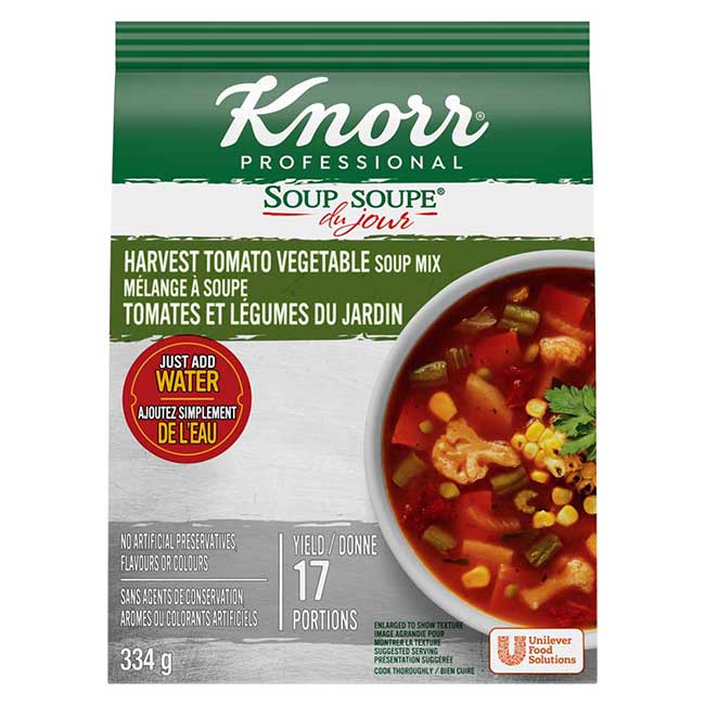 Knorr Professional Soup Du Jour Harvest Tomato Veg, 334 G -- 4 Per Case