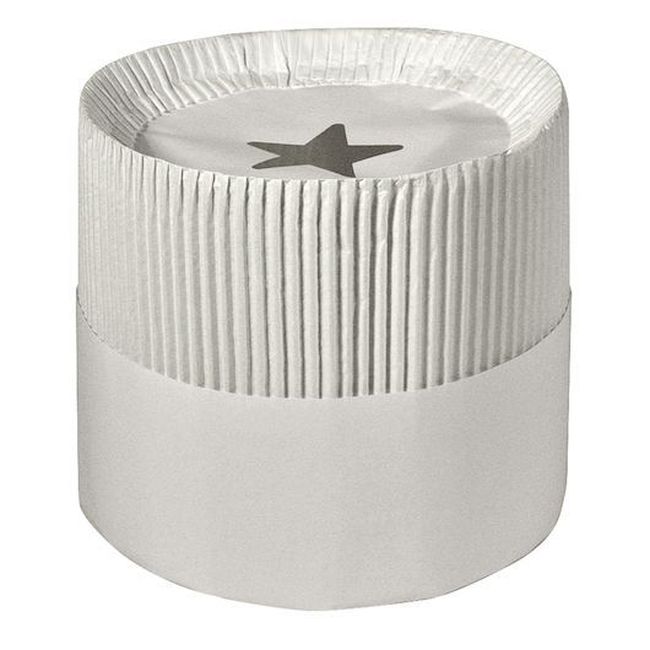 Disco Toque De Chef Blanche 7 Po, Lot De 12