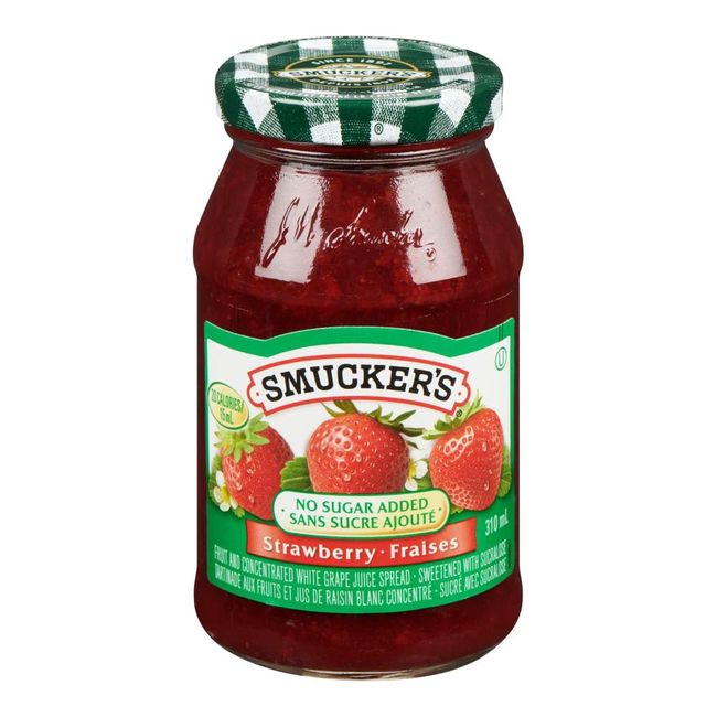 Smuckers Confiture De Fraises Sans Sucre, 310 Ml -- 12 Par Boîte
