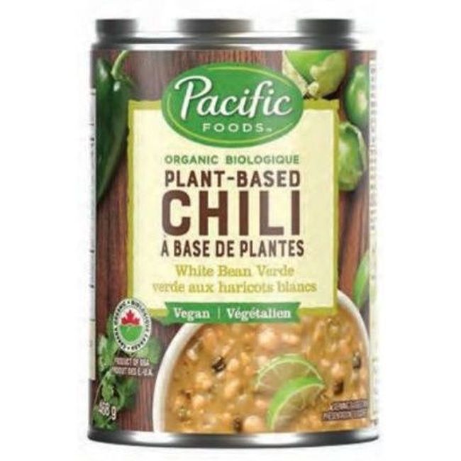 Pacific Foods Organic White Bean Verde Chili Soup, 468 G -- 12 Per Case