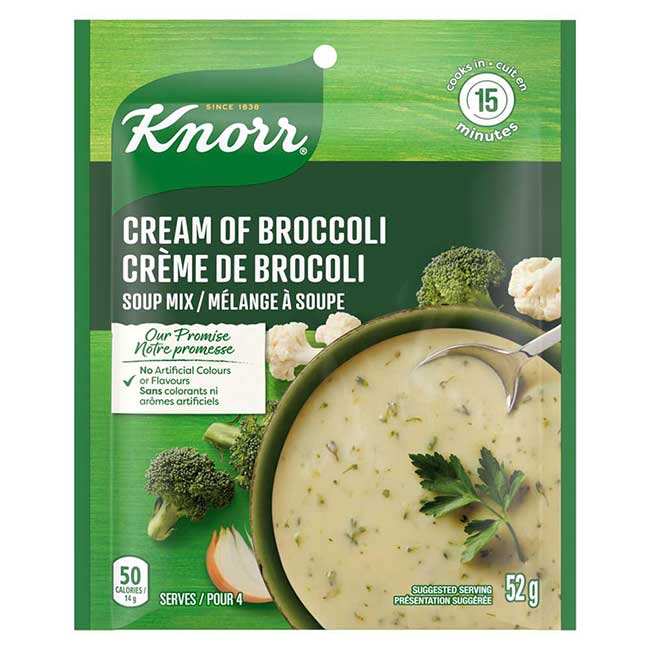 Knorr Professional Cream Of Broccoli Soup Mix, 52 G -- 12 Per Case