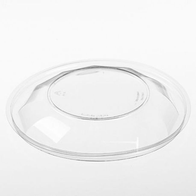 Polar Pak Couvercle Dôme Transparent En Pet Pour Bol De 43 Onces, 9,75 Pouces De Diamètre X 1,37 Pouce -- 200 Par Boîte