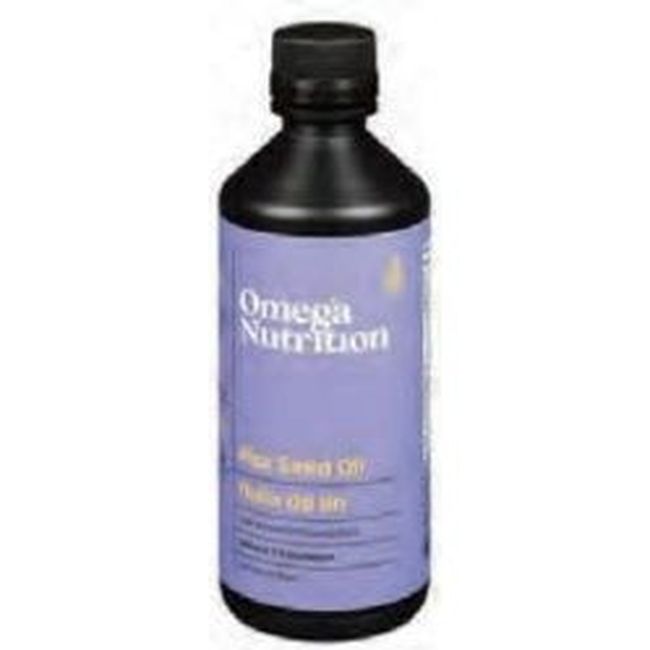 Omega Nutrition Huile De Lin Biologique, 355 Ml -- 12 Par Boîte