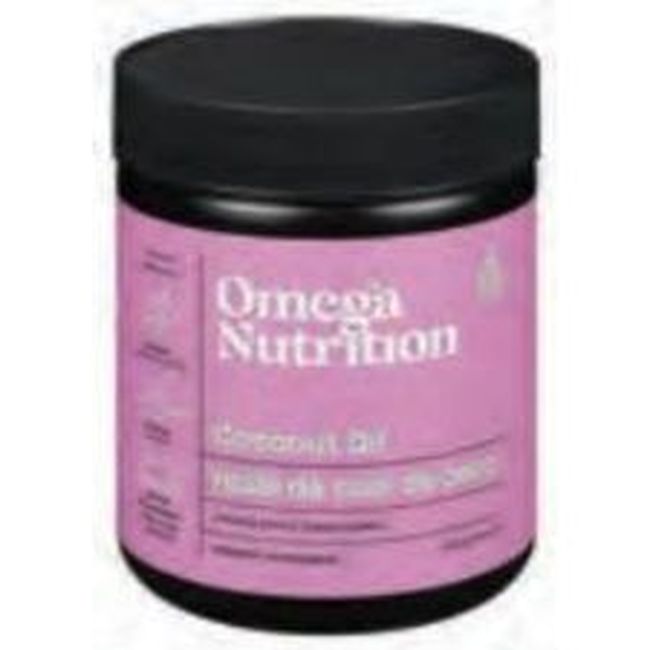 Omega Nutrition Organic Coconut Oil, 454 G -- 6 Per Case