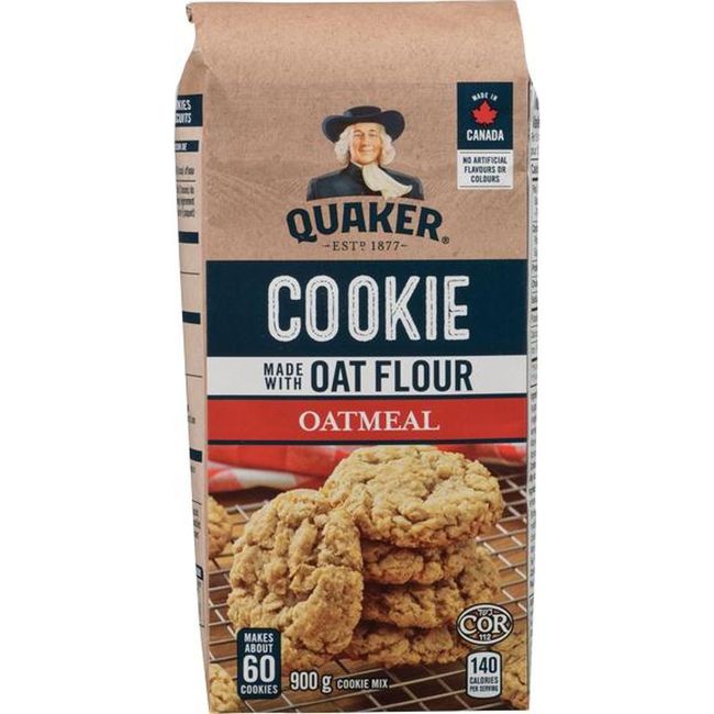 Quaker Oatmeal Cookie Mix, 900 G -- 12 Per Case