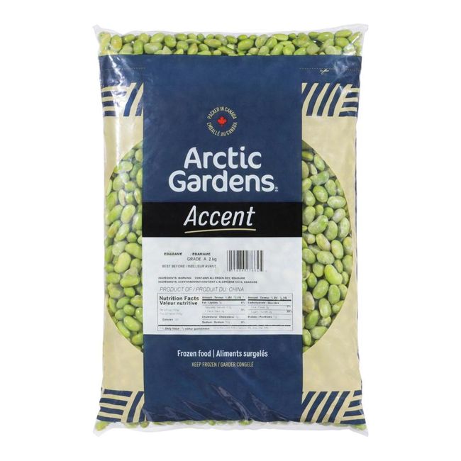 Arctic Gardens Accent Haricots Edamame, 2 Kg -- 4 Par Caisse