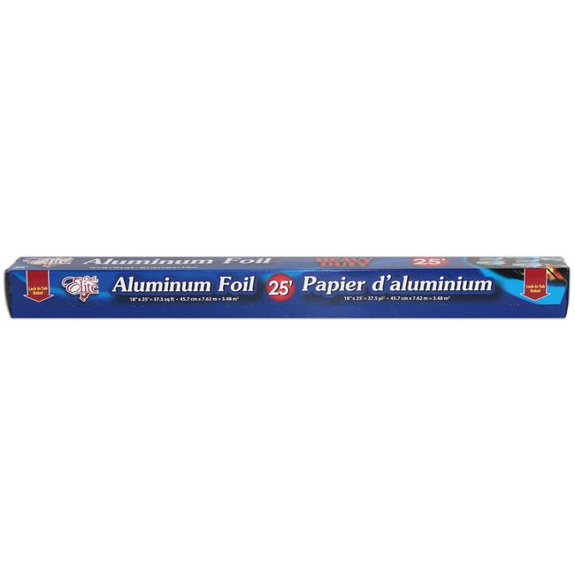 Chef Elite Feuille D'aluminium, 18 Po X 25 Pi -- 24 Par Caisse