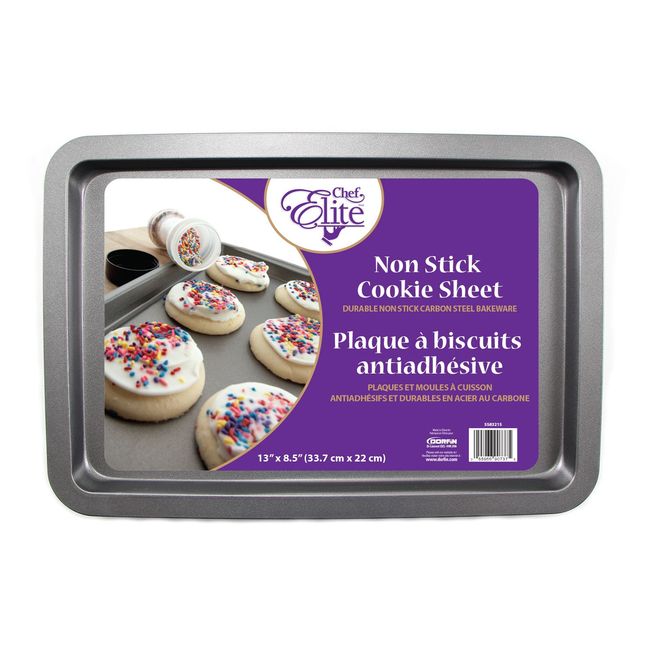 Chef Elite Non Stick Cookie Sheet, 13 X 8.5 In -- 12 Per Case