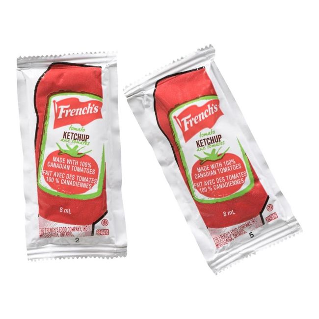 French's Tomato Ketchup - Portion Pack, 8 Ml -- 500 Per Case