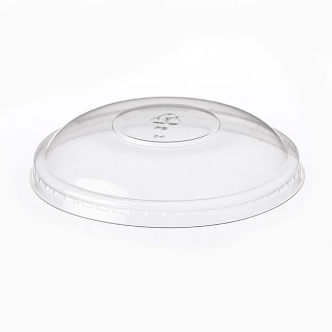 Polar Pak Couvercle En Forme De Dôme En Polystyrène Pour Mini Parfaits De 6 Oz -- 1 000 Par Caisse