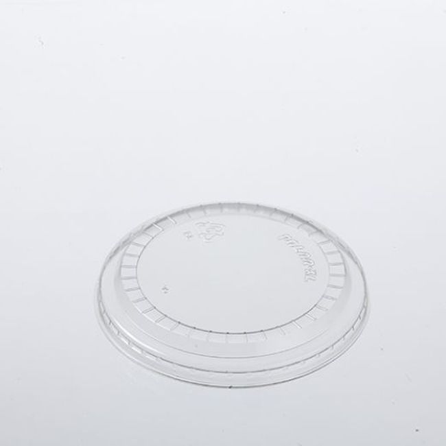 Polar Pak Plat À Dessert Plat Xl En Polystyrène Transparent Avec Couvercle Solide Sans Fente De 6 Oz -- 1 000 Par Caisse