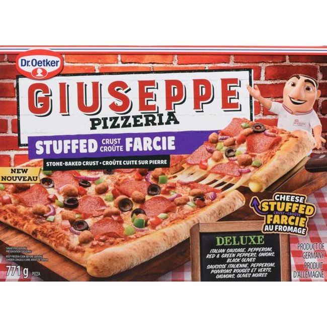Giuseppe Deluxe Stuffed Crust Pizza, 771 G -- 8 Per Case