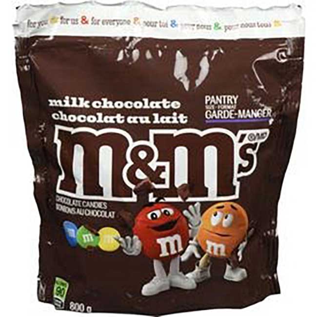 M And M's Bonbons Au Chocolat Et Au Caramel, 11,34 Kg