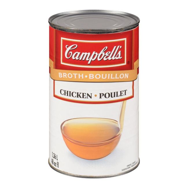 Campbell's Bouillon De Poulet Classique, 1,36 L -- 12 Par Caisse