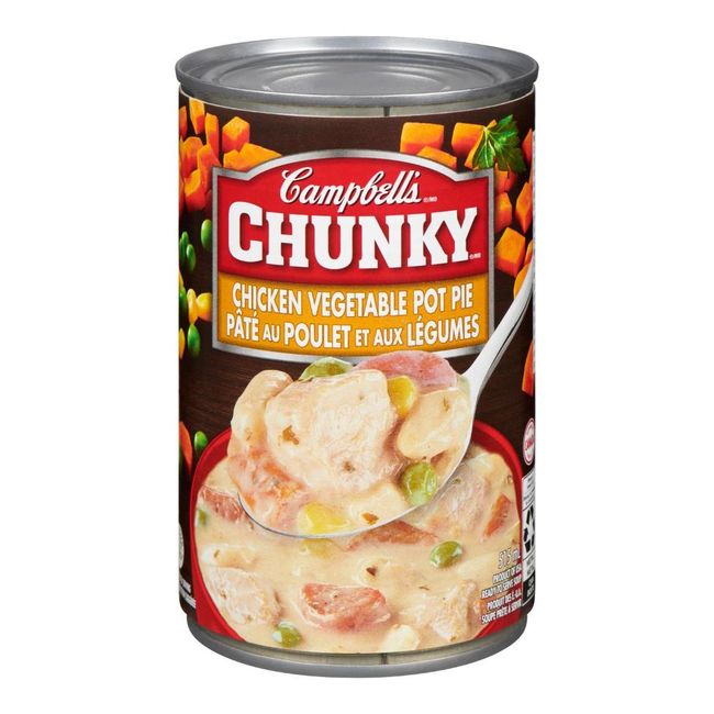 Campbell's Chunky Chicken Vegetable Pot Pie Soup, 515 Ml -- 12 Per Case