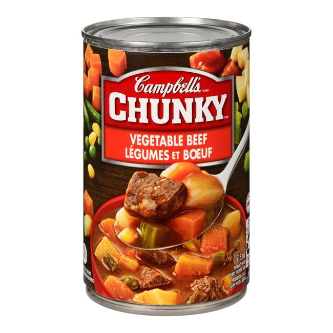 Campbell's Chunky Vegetable Beef Soup, 515 Ml -- 12 Per Case