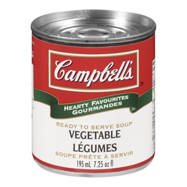 Campbell's Ready To Serve Vegetable Soup, 195 Ml -- 24 Per Case