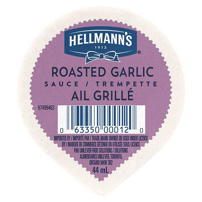 Hellmann's Roasted Garlic Dip - Portion Pack, 44 Ml -- 108 Per Case