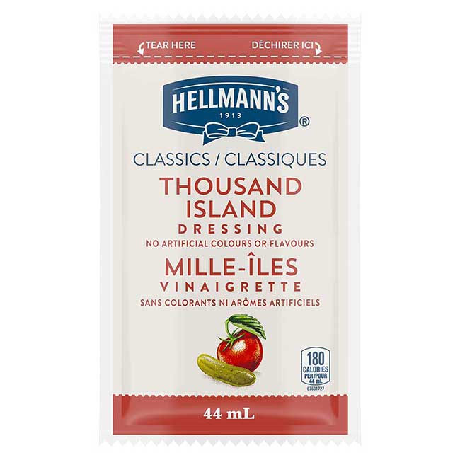 Hellmann's Thousand Island Dressing - Portion Cups, 44 Ml -- 102 Per Case
