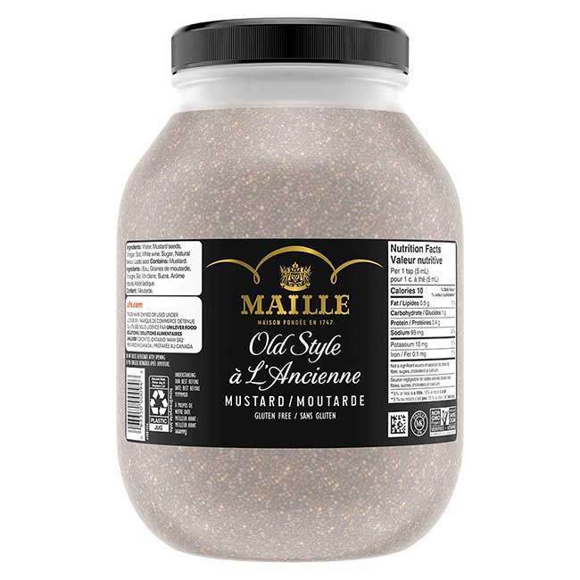 Maille Old Style Mustard, 3.78 L Jar