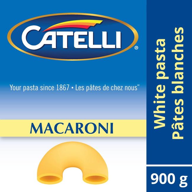 Catelli Ready Cut Macaroni Pasta, 900 G -- 12 Per Case