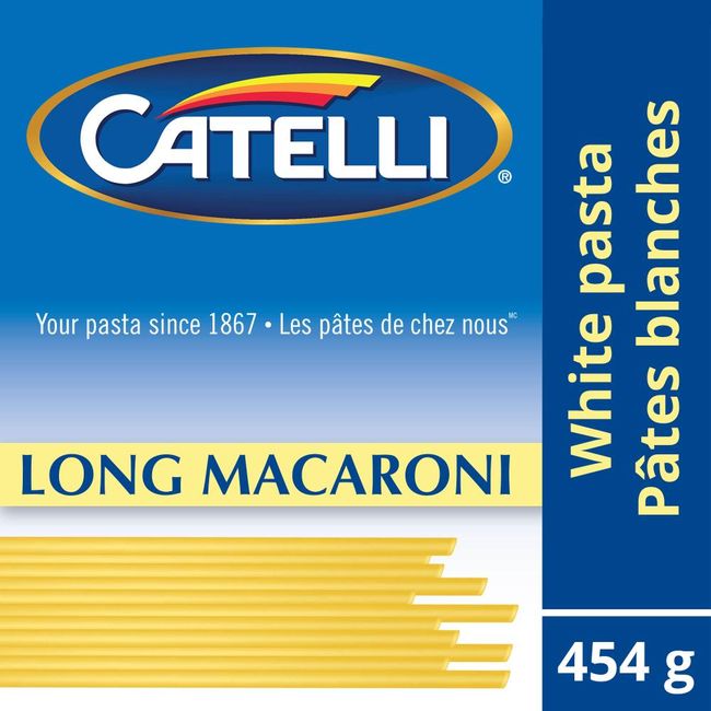 Catelli Long Macaroni Pasta, 454 G -- 20 Per Case