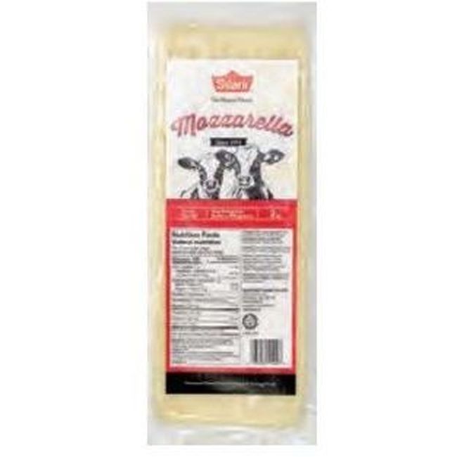 Silani Mozzarella Cheese Block, 2 Kg -- 10 Per Case