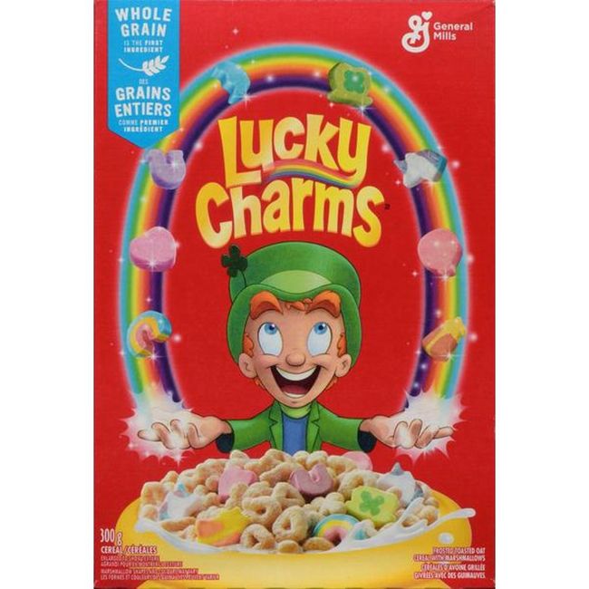 Lucky Charms Frosted Cereal With Warshmallows, 300 G -- 12 Per Case