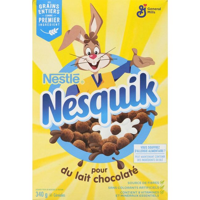 Nesquik Cereal, 340 G -- 12 Per Case