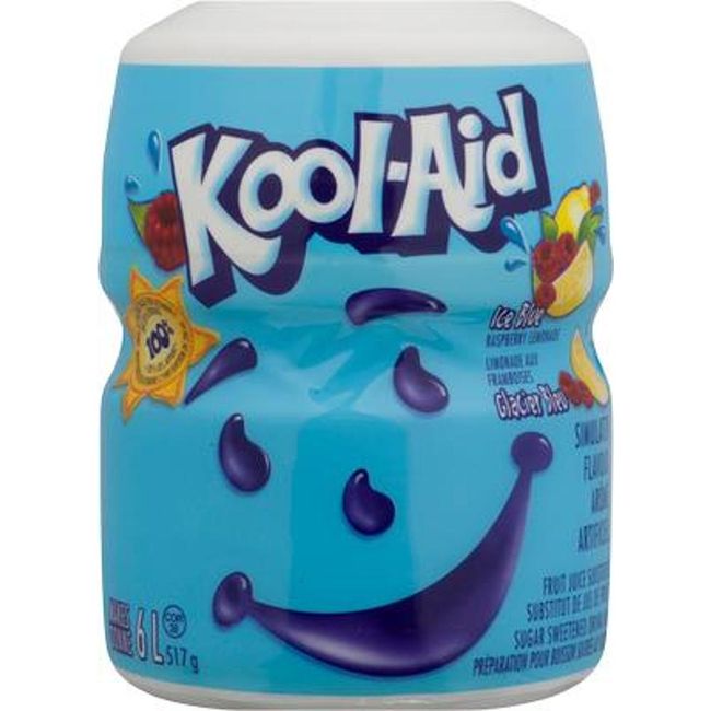 Kool-aid Ice Blue Raspberry Lemonade Drink Mix, 517 G -- 12 Per Case
