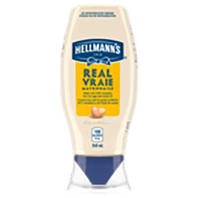 Hellmann's Gluten Free Mayonnaise, 340 Ml Squeeze -- 12 Per Case