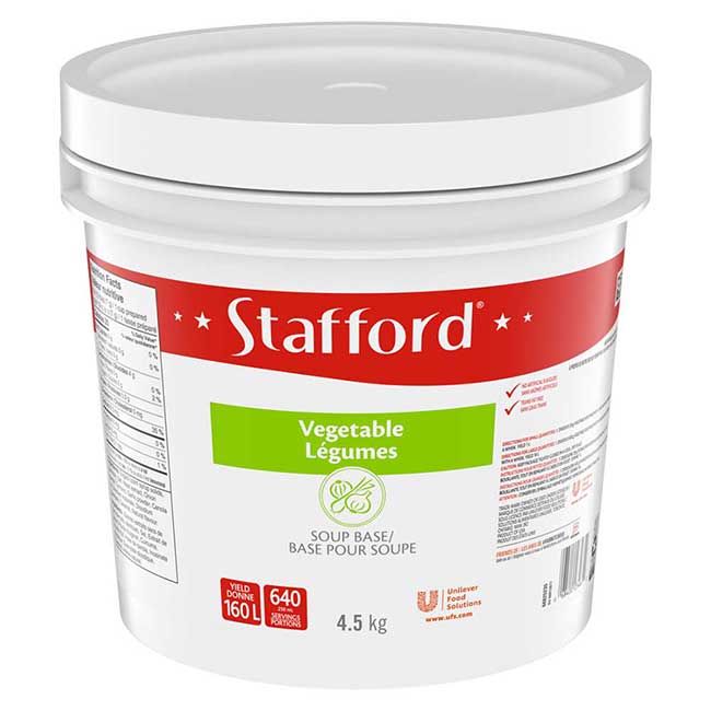 Stafford Red Label Vegetable Soup Base, 4.5 Kg