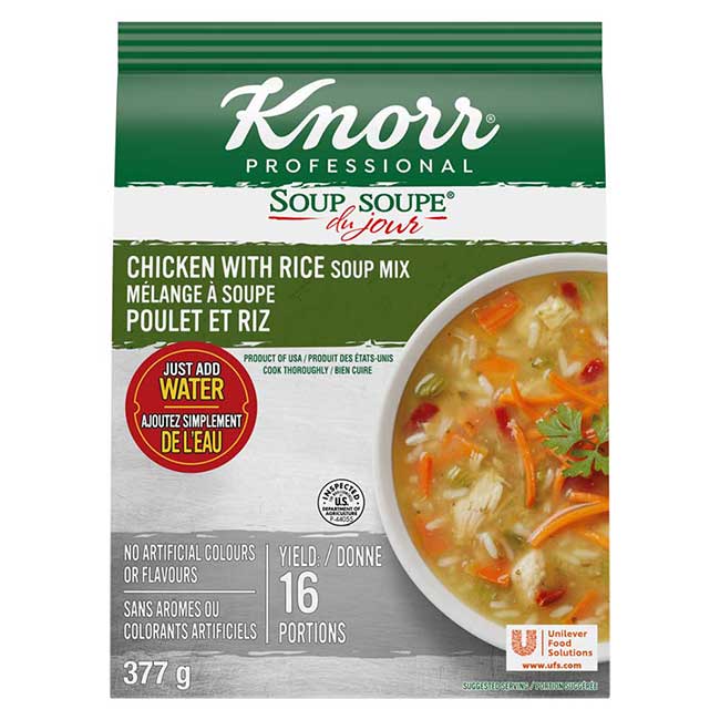 Knorr Professional Chicken With Rice Soup, 377 G -- 4 Per Case