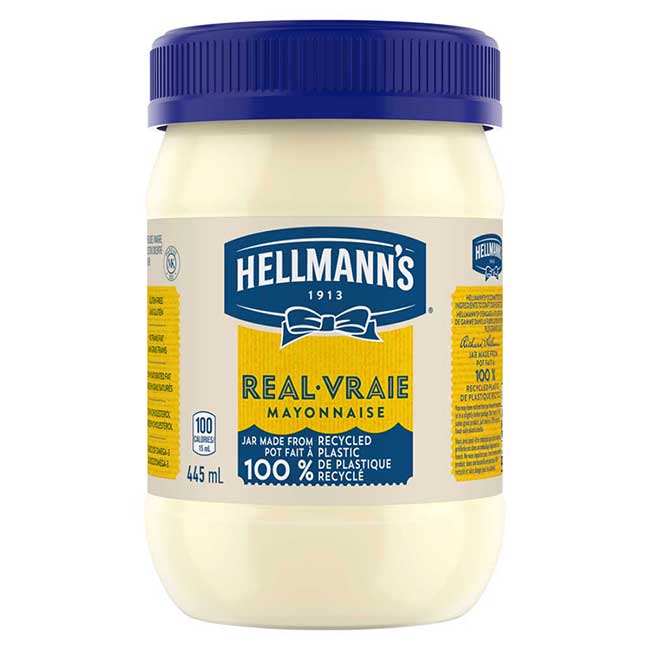 Hellmann's Real Mayonnaise, 445 Ml -- 12 Per Case