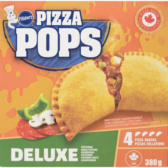 Pillsbury All Dressed Pizza Pops, 380 G -- 12 Per Case