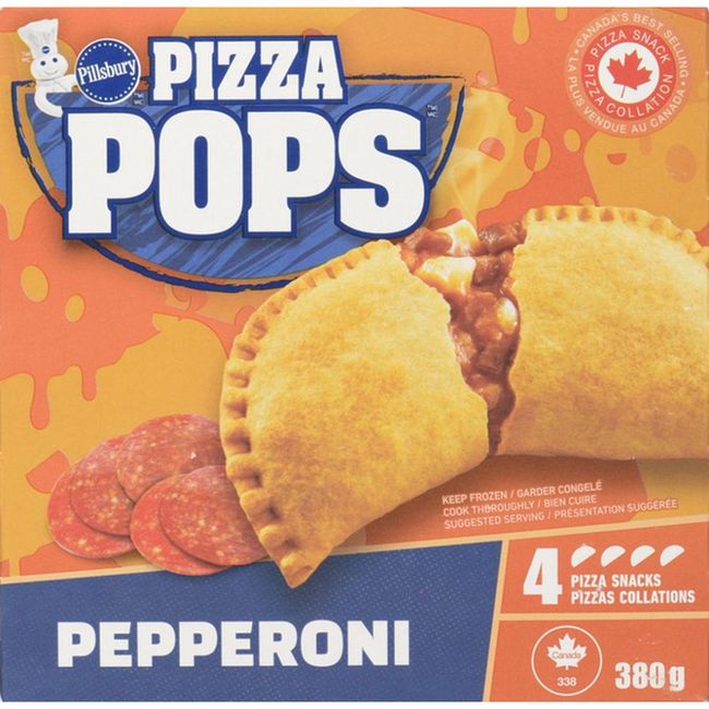 Pillsbury Pepperoni Pizza Pops, 380 G -- 12 Per Case