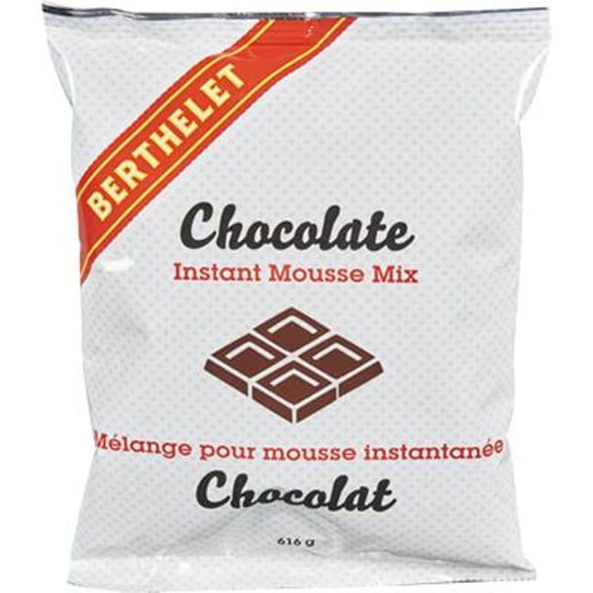 Berthelet Préparation Pour Mousse Instantanée Au Chocolat, 616 G -- 4 Par Boîte